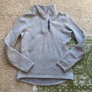 The North Face Gray Toggle Neck Fleece
